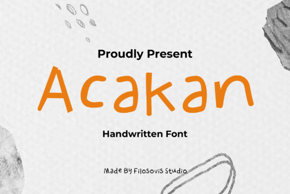 Acakan Font for Creative Makers