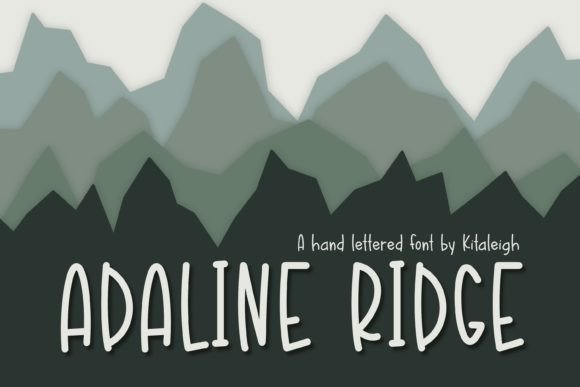 Adaline Ridge: Free Font Download