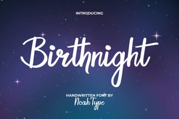 Birthnight Font Review: A Versatile Script for Designers