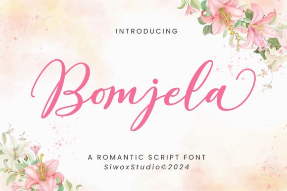 Bomjela: A Romantic Handwritten Font