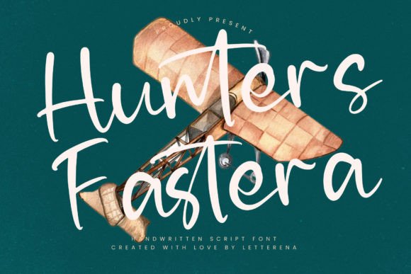 Boost Campaigns with Hunters Fastera Script Font