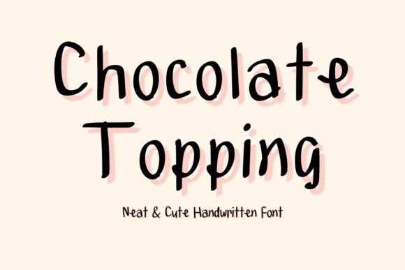 Chocolate Topping Font Review: A Sweet Script for Designers