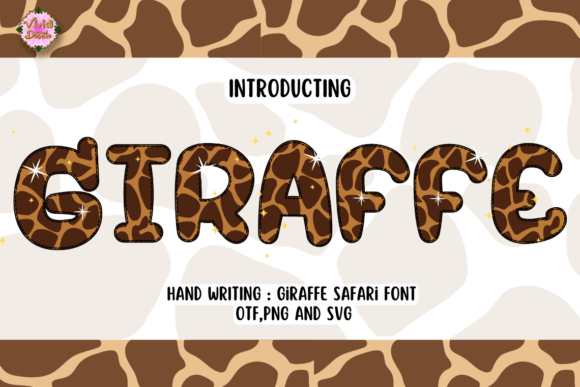 Giraffe Safari Font