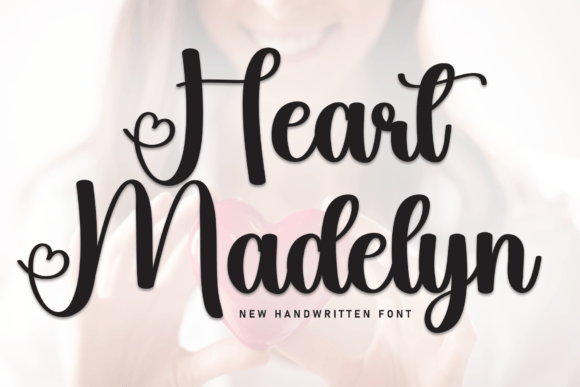 Heart Madelyn: A Sweet Script Handwritten Font for Makers