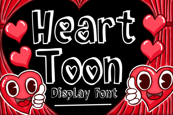 Heart Toon Font for Creative Campaigns