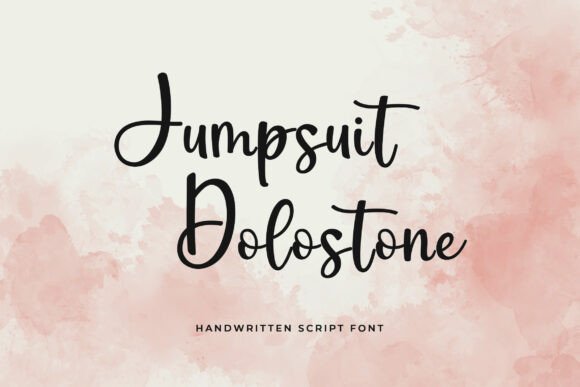 Jumpsuit Dolostone Font Review