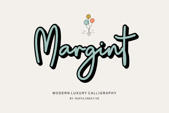 Margint: A Script Font for Elegant Web Design