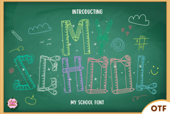 My School Font for Creative Campaigns