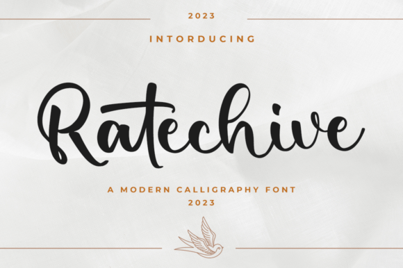Ratechive: The Luxury Script Font for Handmade Brands