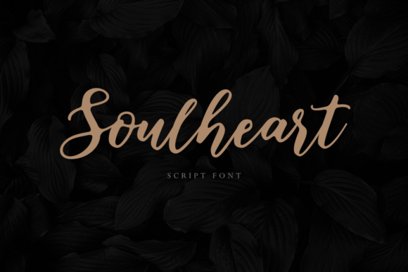 Soulheart Font: Warm Handwritten Style