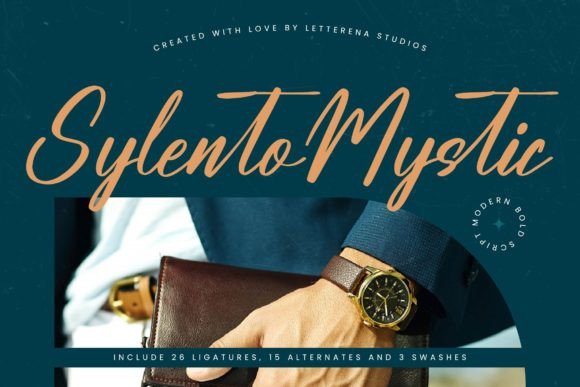 Sylento Mystic: The Handwritten Font for Elegant Branding