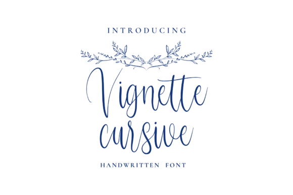 Vignette Cursive Font